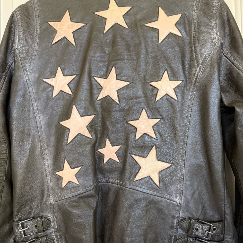 Mauritius Christy Leather Moto Jacket - Picture 8 of 16